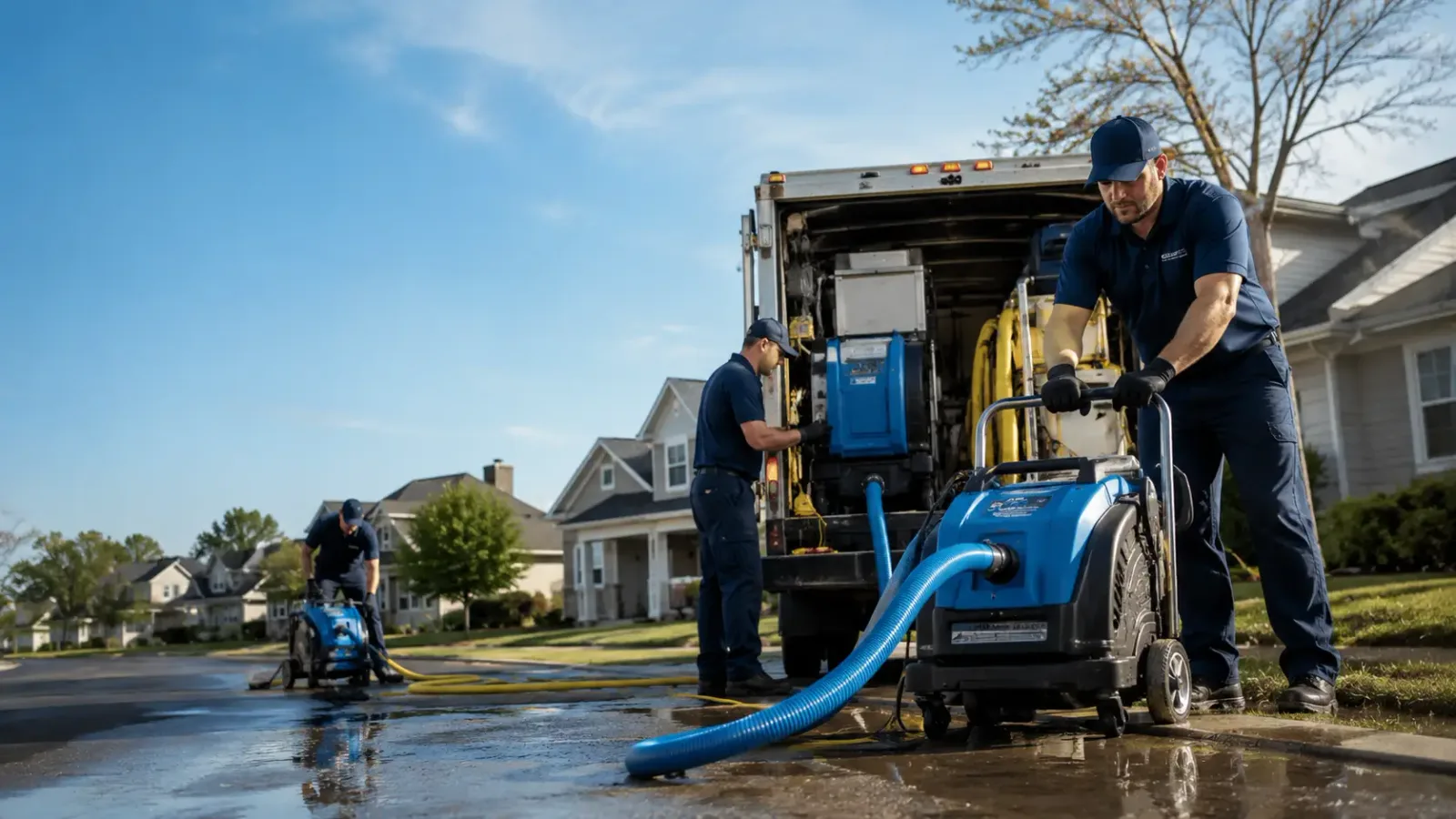 Flood Damage Cleanup in North Highlands, CA
